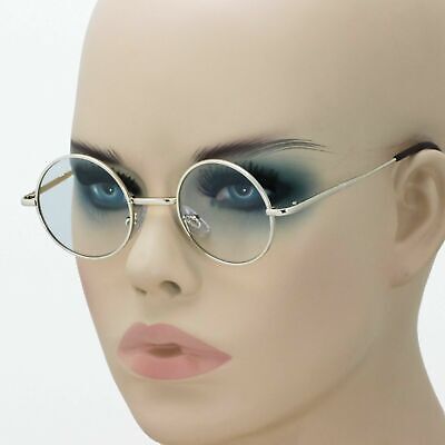 Retro Vintage Circle Round Small Clear Glasses Eyeglasses
