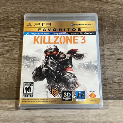Killzone 3 - Favoritos - PS3 - NEW