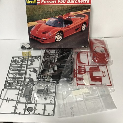 【希少】Revell Ferrari F50 Barchetta 1/24 FERRARI F50 BARCHETTA Revell Sports Car Model Scale 1/24