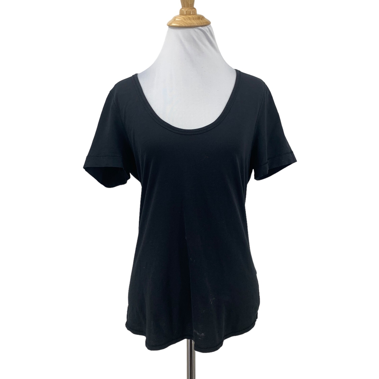 ヨガ lululemon - lululemon T-shirts size8 *outlet* Lululemon Find Your Twist Short Sleeve Shirt Women 8 Open