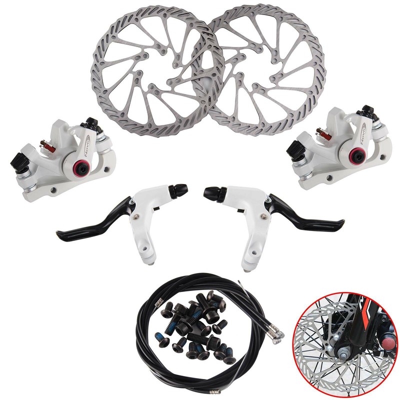 Fahrrad Bremsscheiben 160mm Center Lock - 2 Stück Edelstahl Für MTB & Rennrad