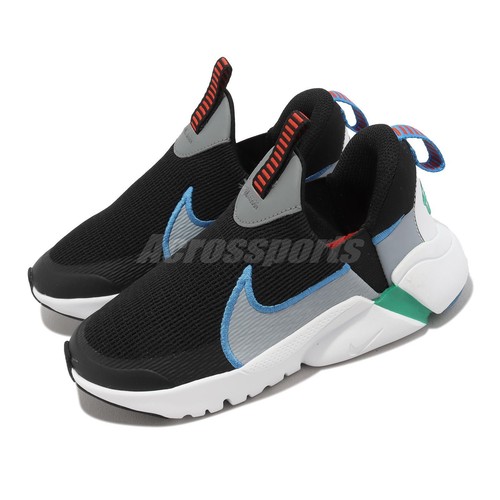 

Nike Flex Plus 2 PS Black Light Photo Blue Kids Preschool Running DV9000-001, Черный, Flex Plus 2 Ps