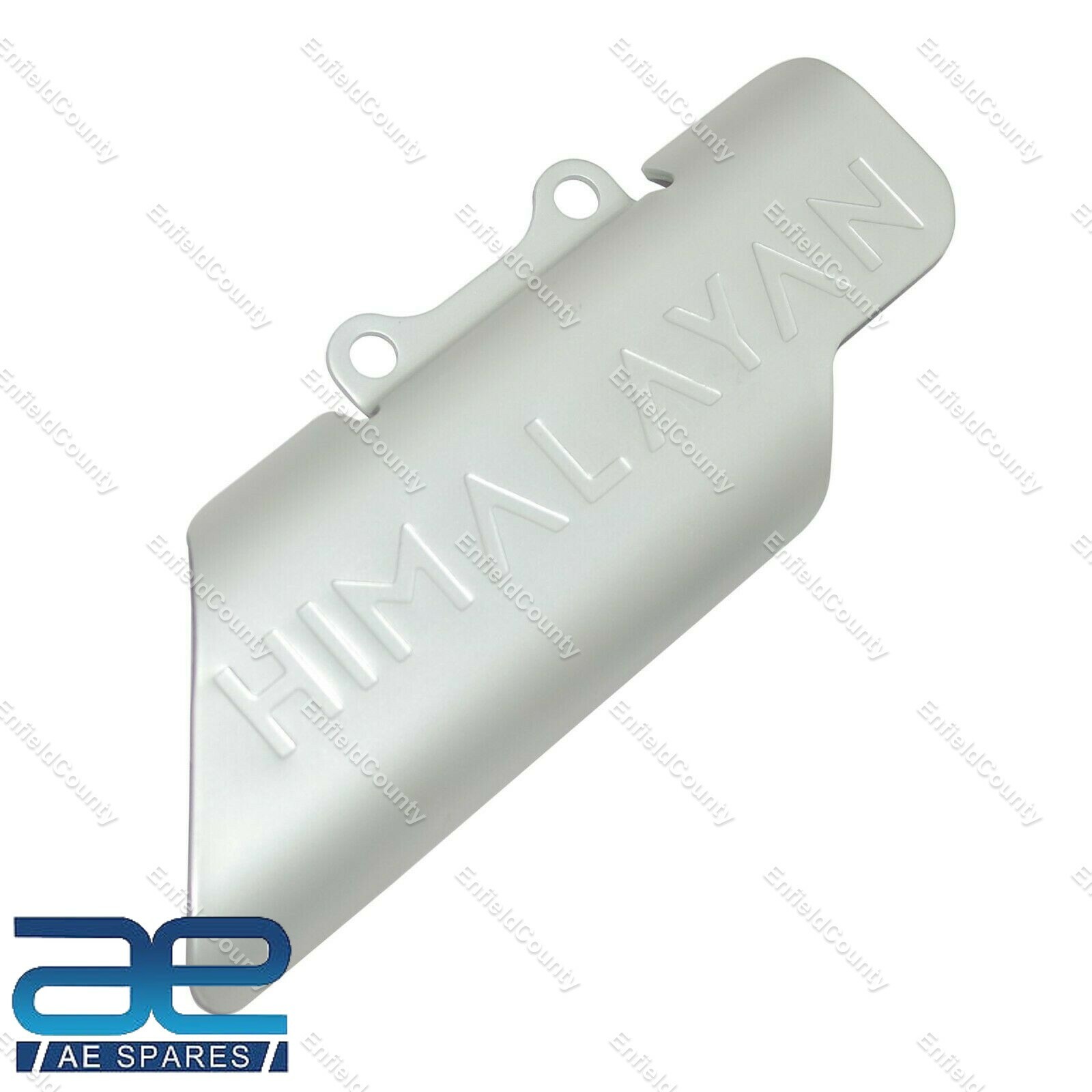 For Royal Enfield Himalayan 411 Oil Cooler Guard Silver & Master Cylinder Guard
