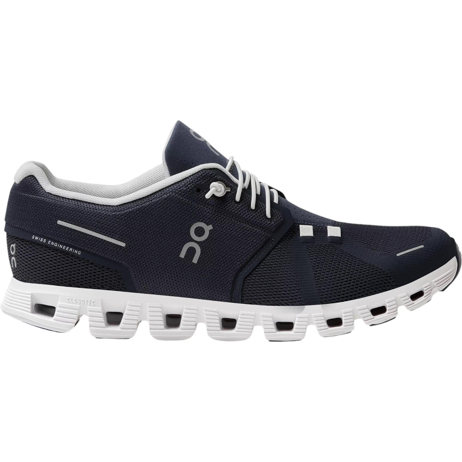 BRAND NEW On CLOUD 5 Mens Running Shoes Midnight White US Sizes 7-14 NEW IN BOX