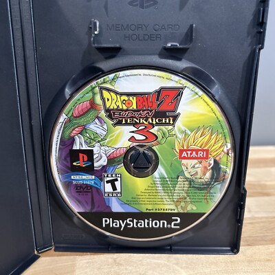 Dragon Ball Z: Budokai Tenkaichi 3 PS2 Disc Only TESTED Generic Case