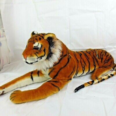 Melissa & Doug Large Bengal Tiger Plush Stuffed Animal Toy Giant 71" Lifelike