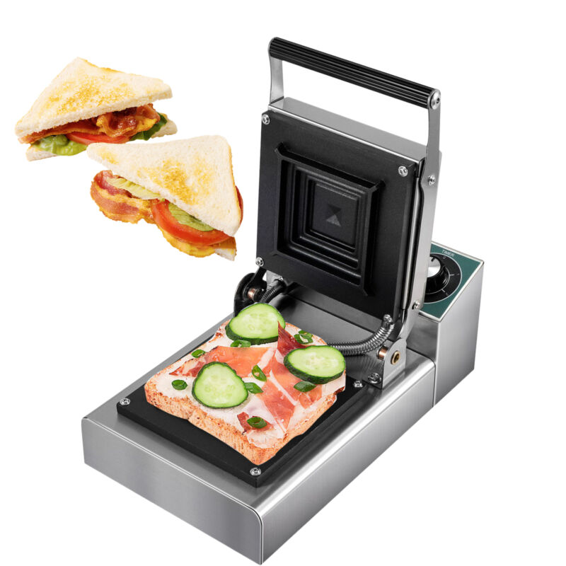 Commercial Sandwich Machine Stainless Steel Press Grill Making Machine