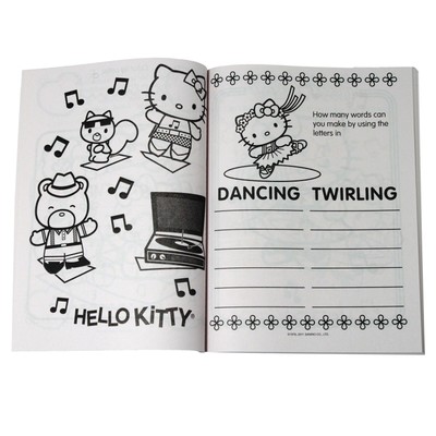 Sanrio Hello Kitty Kids Educational Coloring and Activity Book(96 Pages)