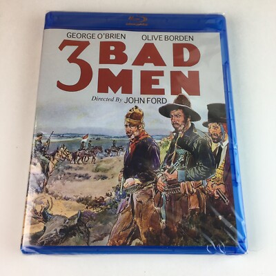 3 Bad Men (Blu-ray, 1926) Region A John Ford Silent Western