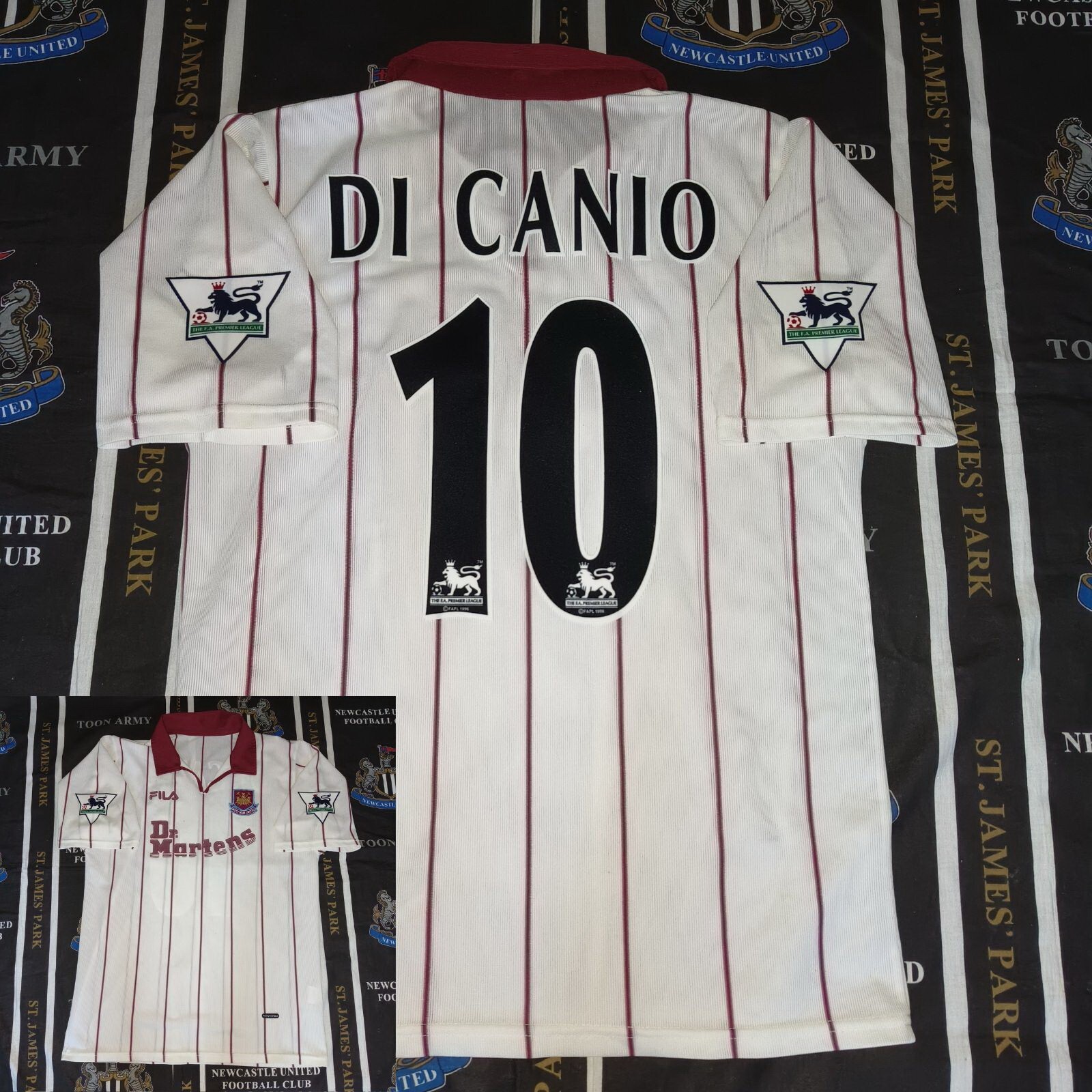 FILA WEST HAM UNITED ジャージ DI CANIO 10 L FILA WEST HAM UNITED ジャージ DI CANIO 10 L - メルカリ