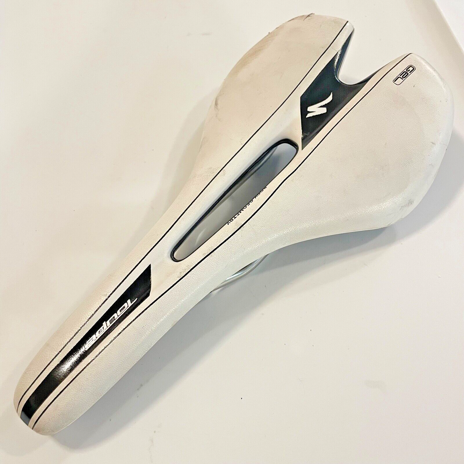 Specialized Toupe Ti 143 Bike Saddle 7x7 Hollow Ti Rails