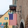 Outdoor 12x18 Inch Double Sided American Garden Flag American 4th of July Decorative Flag Fade Resistant Banner for Yard Lawn Home Decor