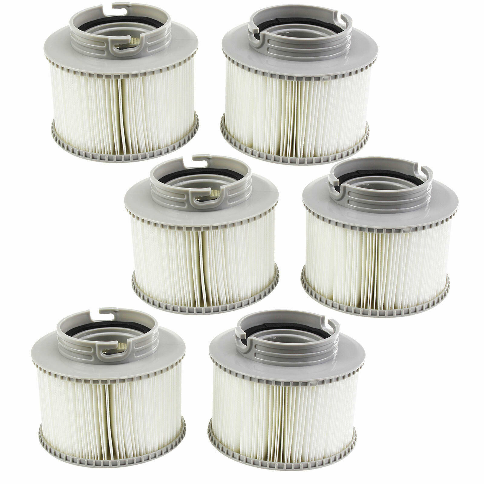 6 x Hot Tub Filter Cartridges for MSpa Inflateable Spa Pools All Models