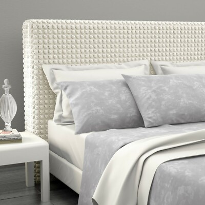 Copri testata Testiere Spalliera Letto Elastica Morbido Tessuto Bolle colori