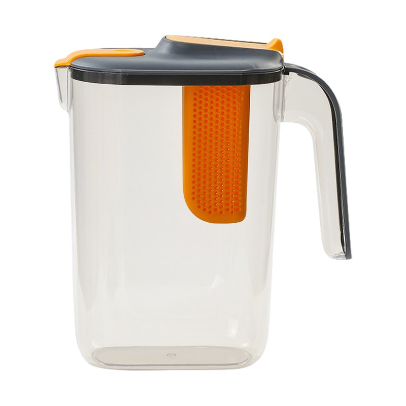 Fruit Infuser Water Tea Pitcher Bottle with Lid Jar 2.6L
