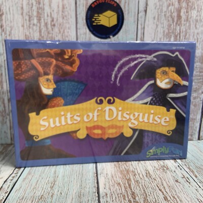 Suits Of Disguise - Simply Fun - Masquarade Card Game - NEW SEALED