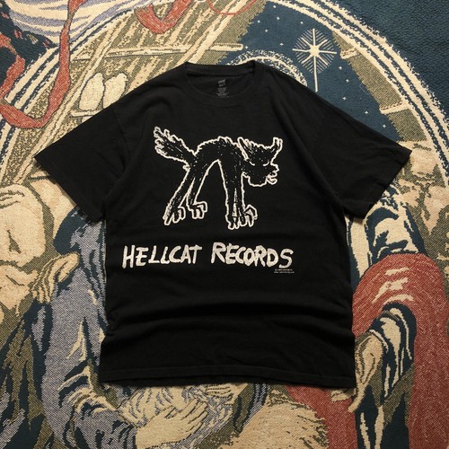 Vintage 2003 Hellcat Records Black Tee T-Shirt Large Rancid Bad