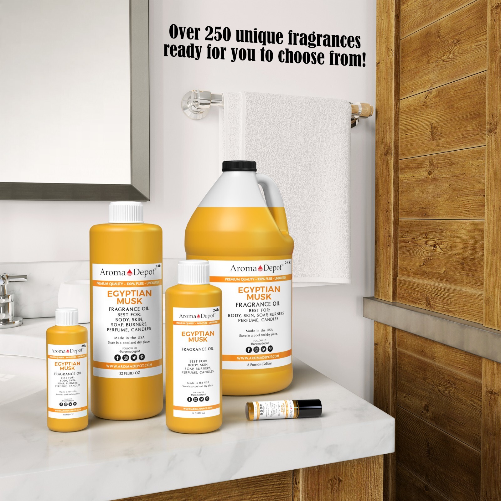 4 oz Fragrance Oils for Candle Soap Bath Bomb Incense Making Scented Oils Bulk