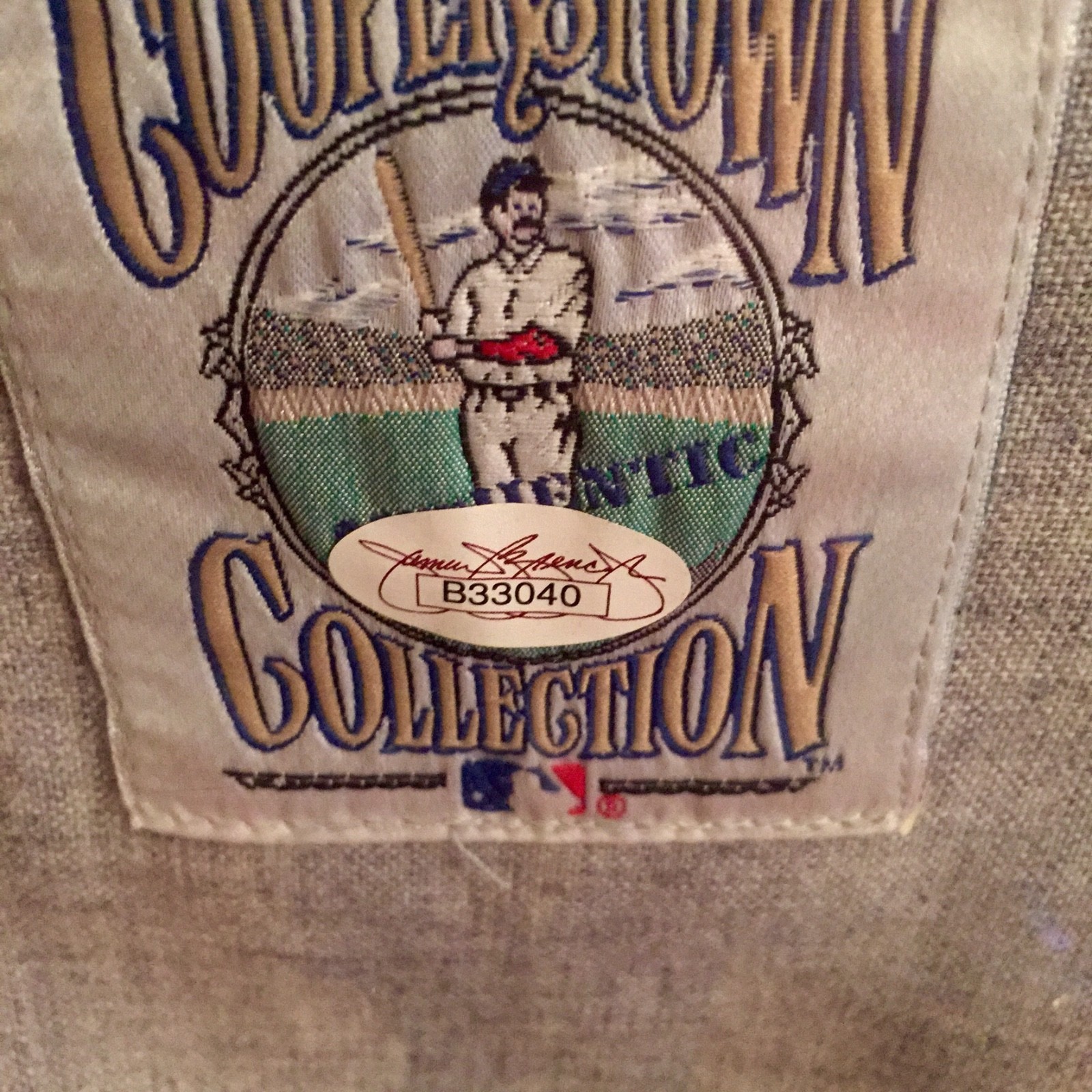 Mickey Mantle Autographed Custom Framed Mitchell/Ness Jersey w”No. 7”-JSA LOA