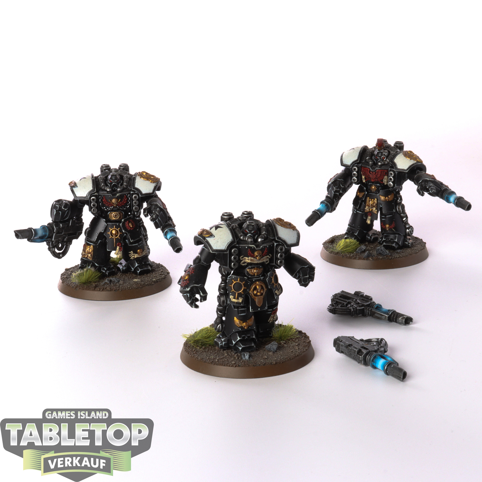 Black Templars - 3 x Centurion Devastator Squad - gut bemalt