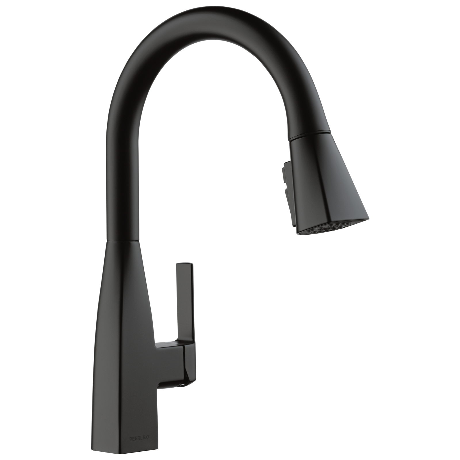 Peerless Faucet Black Single Handle Pull Down Kitchen Xander P7919LF