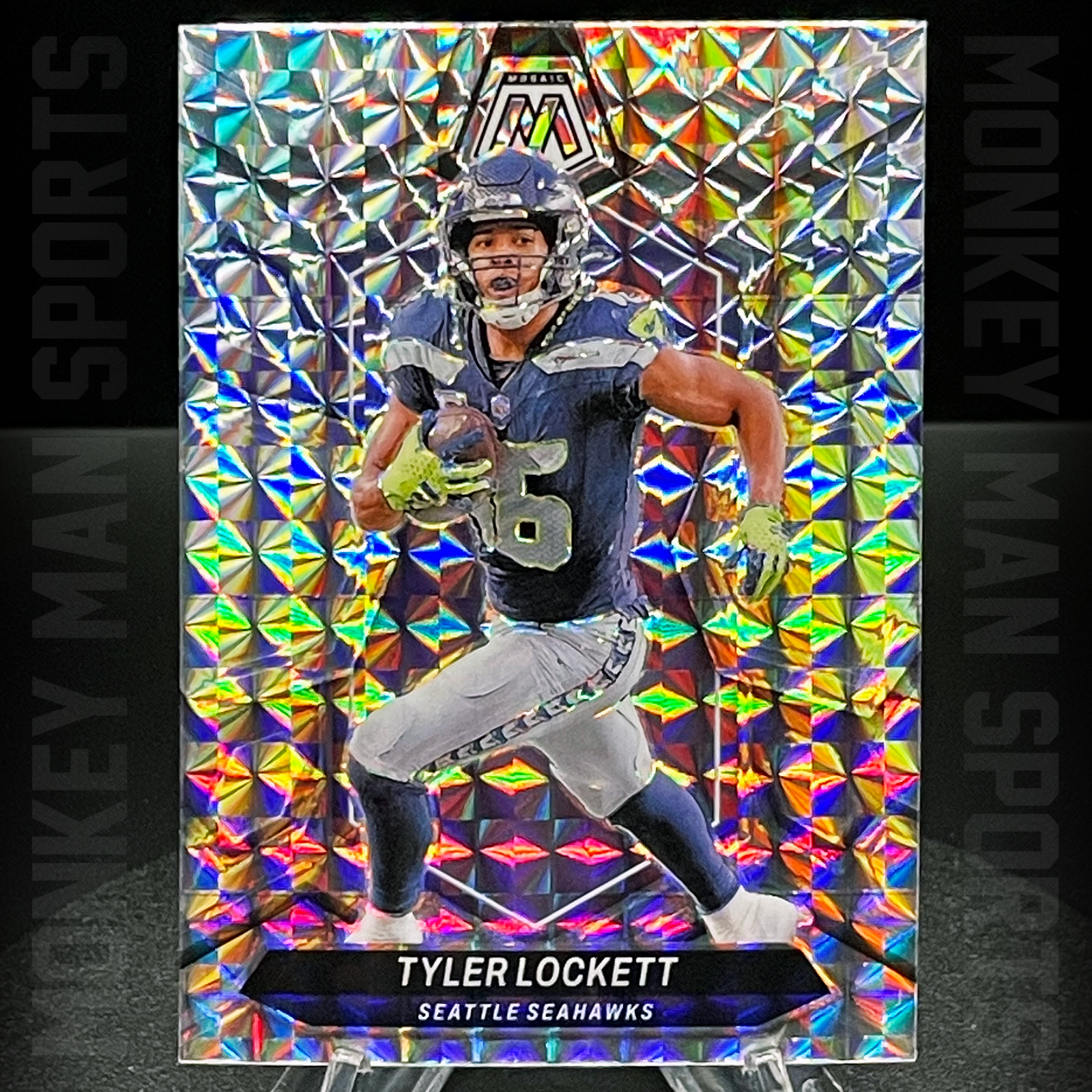 2024 Mosaic - Tyler Lockett - #200 MOSAIC SILVER PRIZM SEAHAWKS MINT