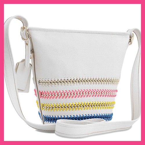NWT RARE COACH MINI DUFFLE IN WHIPLASH LEATHER NEON POP