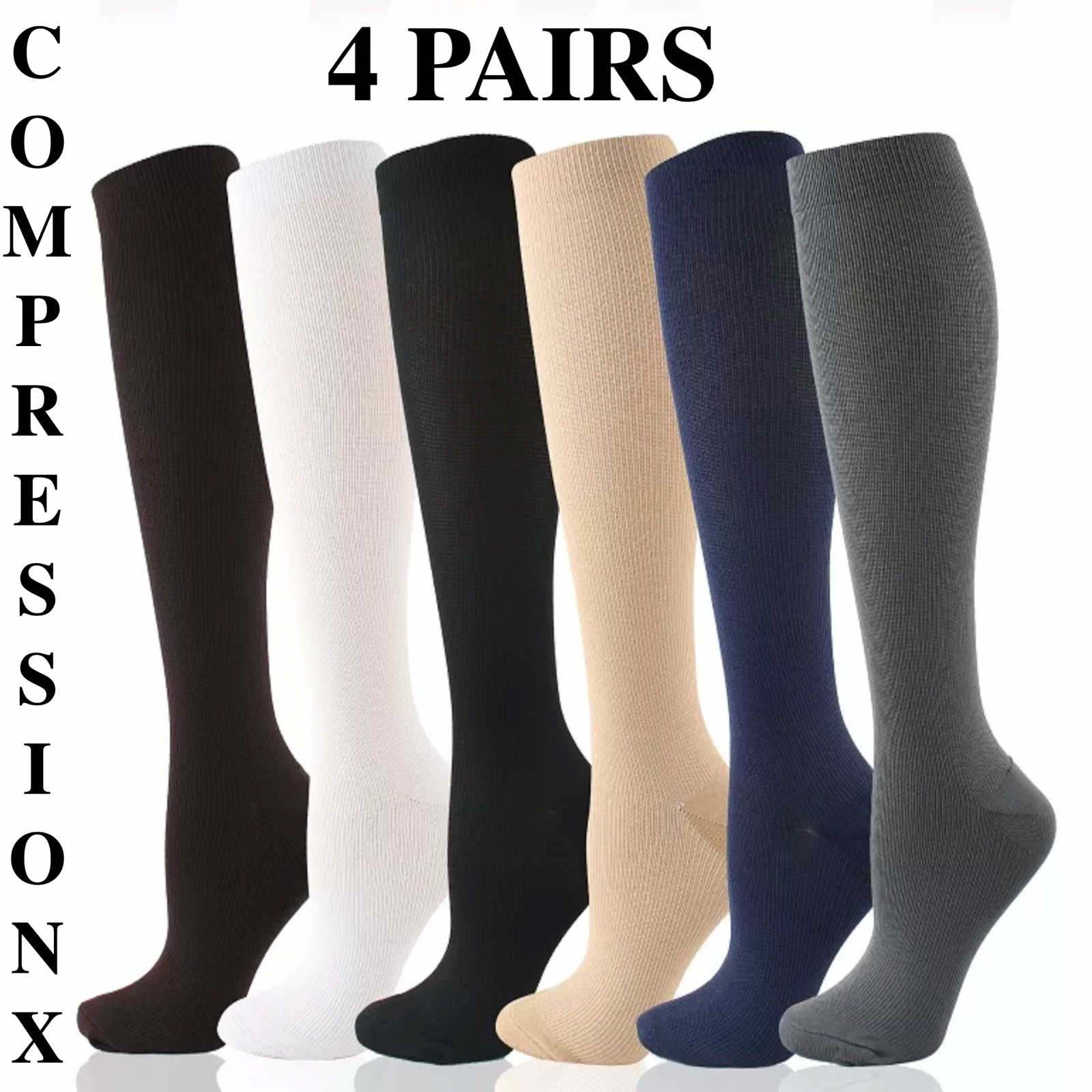 S Stockings Graduated Support Men's Women's