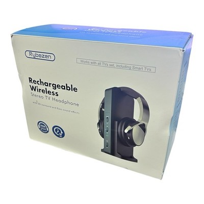 Rybozen Kabelloser TV-Kopfhörer mit 2,4 GHz Sender HiFi Optik/RCA/3,5mm