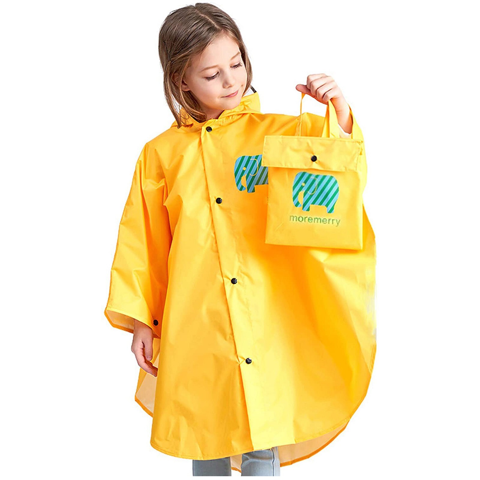 Kids Rain Wear 3D Cartoon Children Toddler Raincoat Jacket Ponchos for Boy Girl