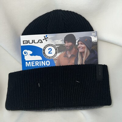 Bula Merino Wool Blend Beanies HAT STOCKING. Pack Of 2. Unisex.  Free Shipping
