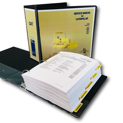Service Manual For Cat Caterpillar D3B 24Y 27Y 28Y Crawler Tractor Dozer Repair