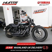 2016, '66 reg. Harley Davidson FXDB 103 Street Bob. V&H Pipes & More. £8,495