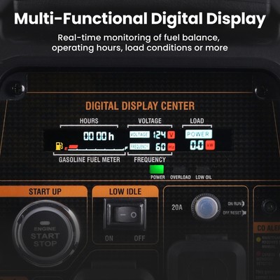 Inverter Generator 3200w Gasoline 2800w LPG Dual Fuel Home backup generator