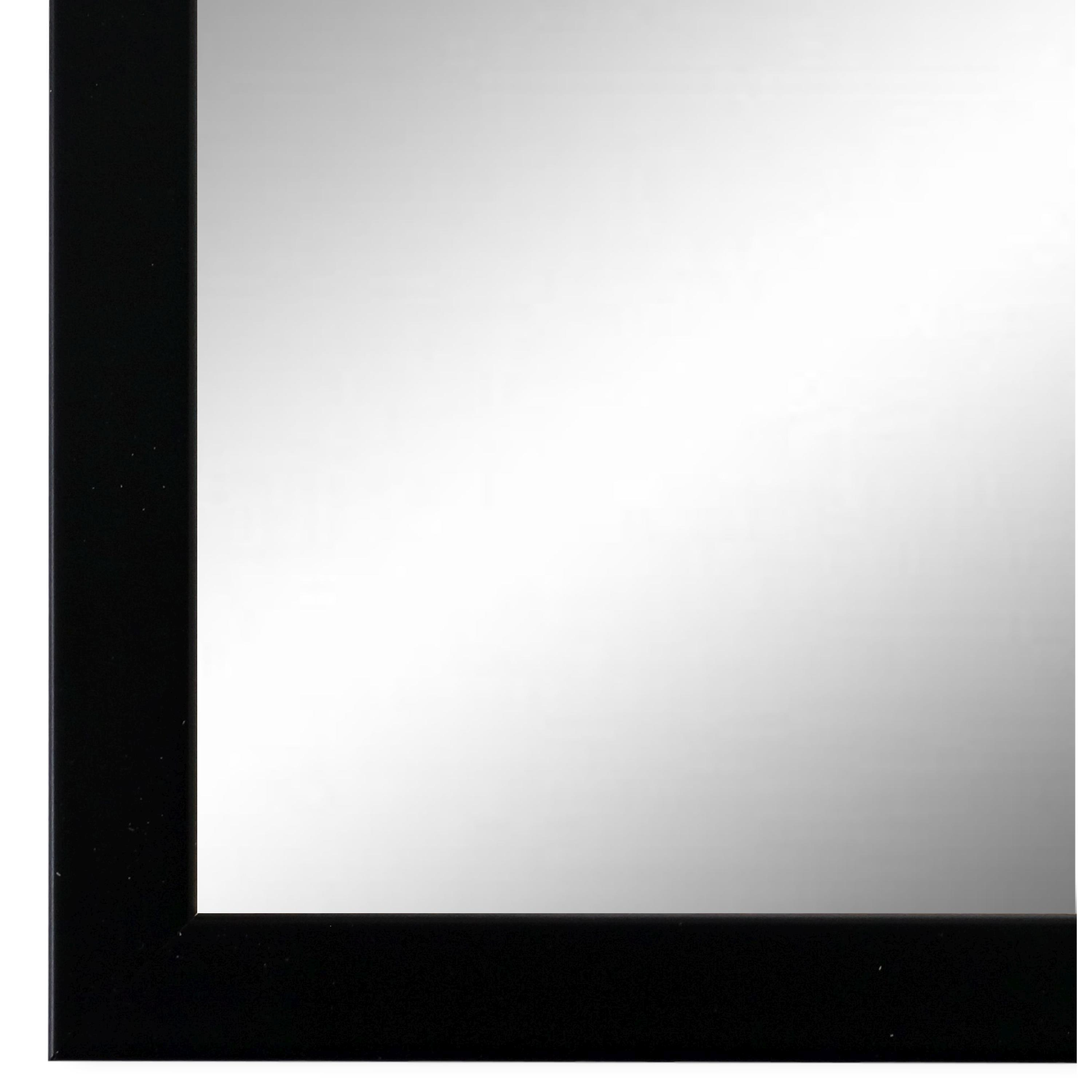Spiegel Wandspiegel Flurspiegel Badspiegel Schwarz Modern Holz Asti 1,7 - NEU