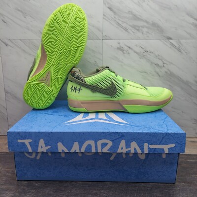 Nike Ja 1 Low 'Zombie' Halloween Lime Blast Ja Morant FD6565-300 Men's Size 10.5