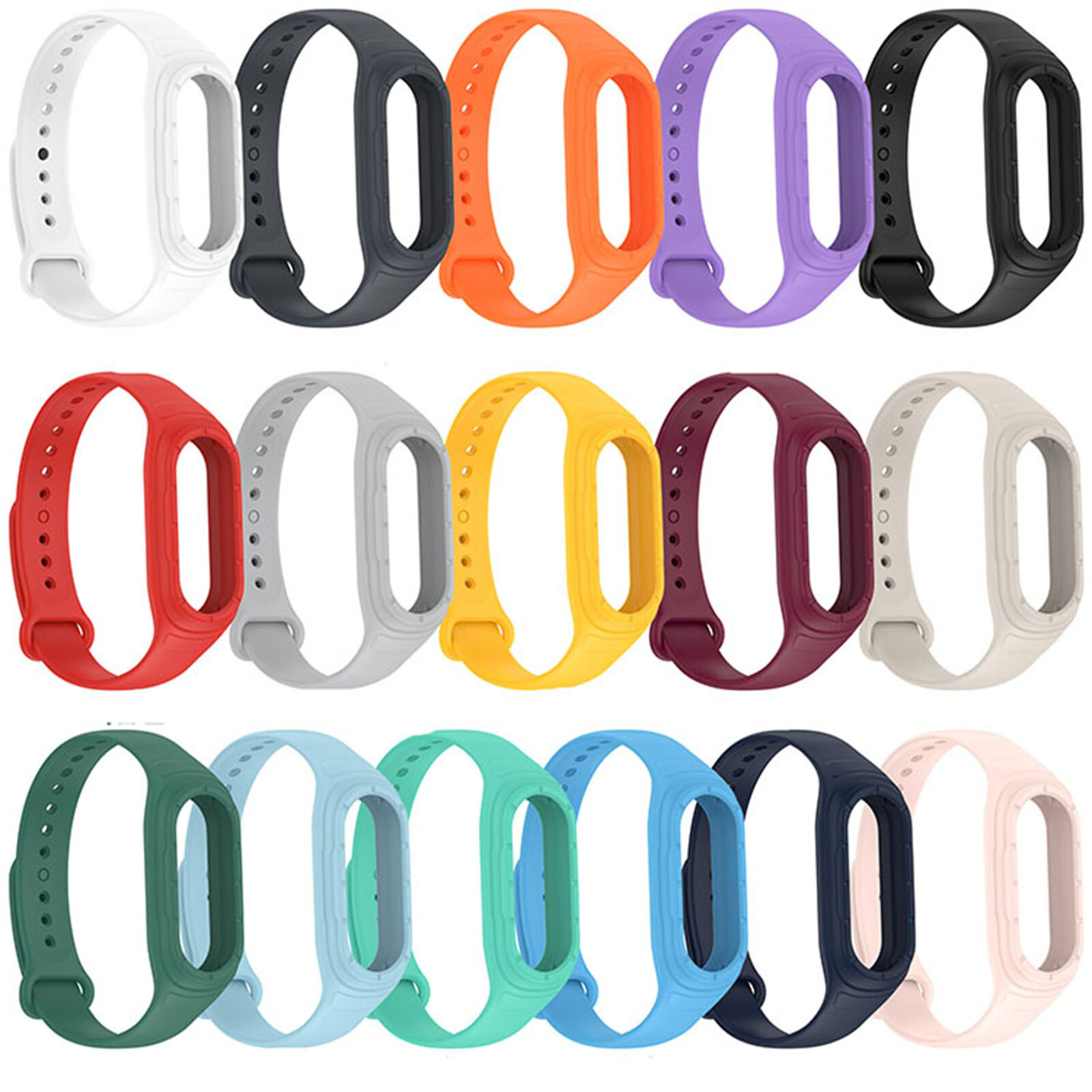 その他 mi Multi-colored TPE Watch Frame Watch Strap Watch Accessories For