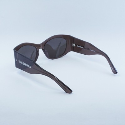 BALENCIAGA BALENCIAGA BB0329S-004 BROWN SUNGLASSES
