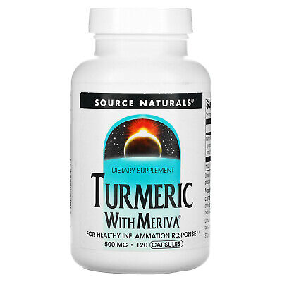 Source Naturals Meriva Turmeric Complex 500 мг 120 капсул без молока,