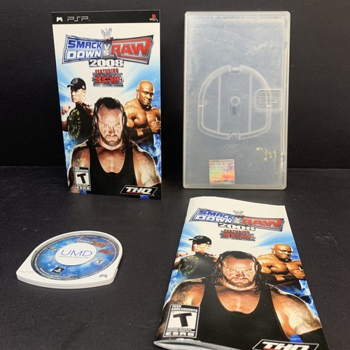 WWE SmackDown vs. Raw 2008 Featuring ECW (Sony PSP, 2007