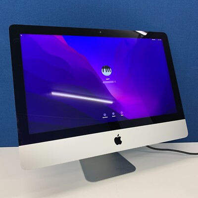 Apple iMac DCI 4K 21.5", 2019, i3-8100, 8GB RAM, 1TB HDD, *Screen Scratch*