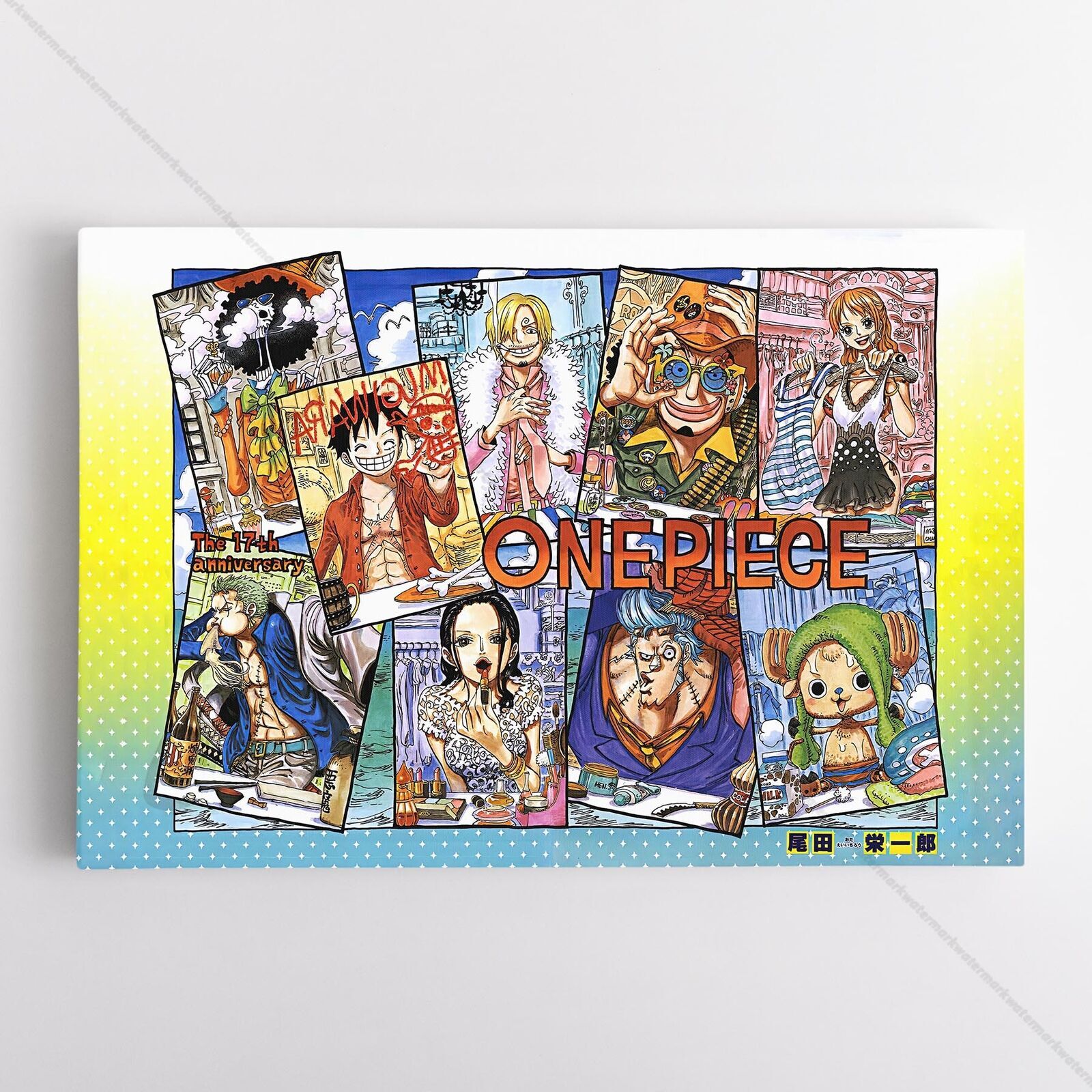 One Piece Poster Canvas - Chapter 756 The Fourth Level Art Print