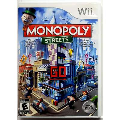 Monopoly Streets - Nintendo Wii Pristine Authentic Tested Game 180 Day Guarantee