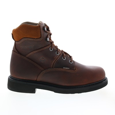 

Wolverine Tremor Durashocks 6 W04326 Мужские коричневые широкие кожаные рабочие ботинки 7,5, Коричневый, Wolverine Tremor Durashocks 6"