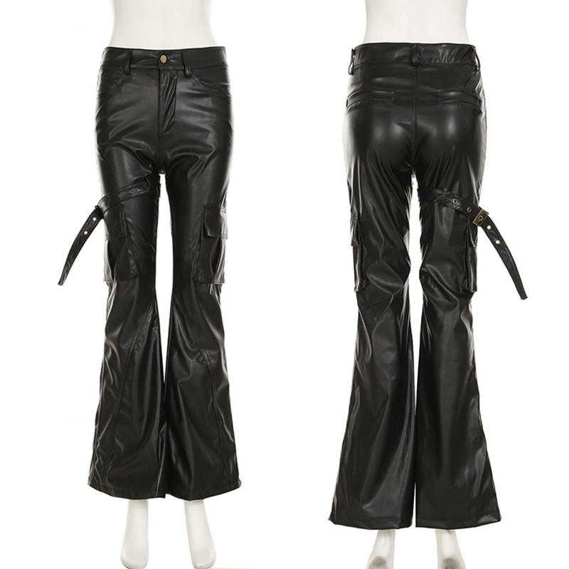 Aislor Damen Glitzer Chaps - Pailletten Schlaghosen Für Halloween & Party