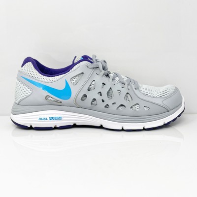 

Nike Womens Dual Fusion Run 2 599564-010 Серые кроссовки для бега, размер 9, Серый, Dual Fusion Run 2