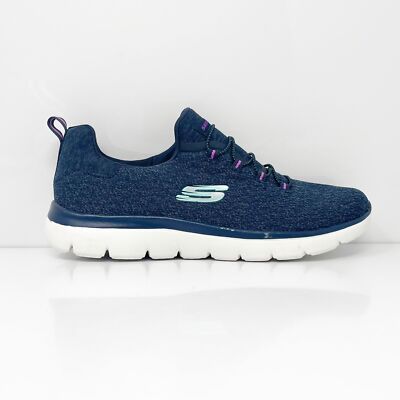 

Skechers Womens Summits 149934 Синяя повседневная обувь Кроссовки Размер 8, Синий, Summits