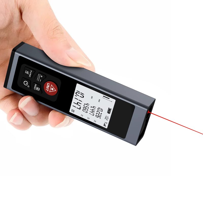 Mini Laser Tape Measure 40M Laser Distance Meter High Accuracy Roulette Multiple
