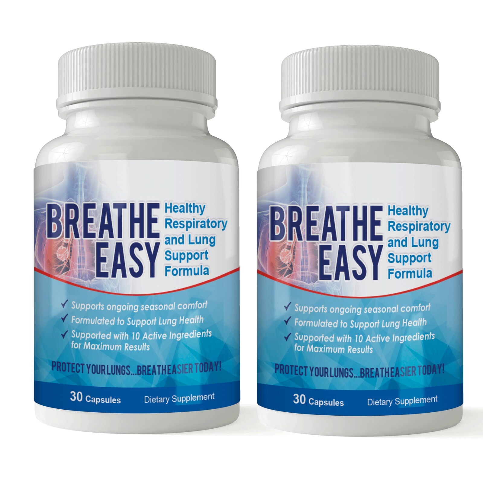 Health Respiratory System Caps Clear Lungs Dietary Pills RomeoRegimen