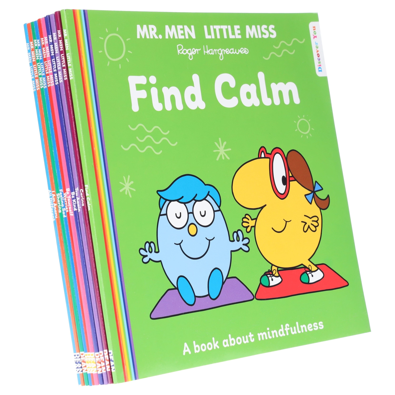 Mr. Men and Little Miss Discover You Series 10 Books Set - Ages 3+